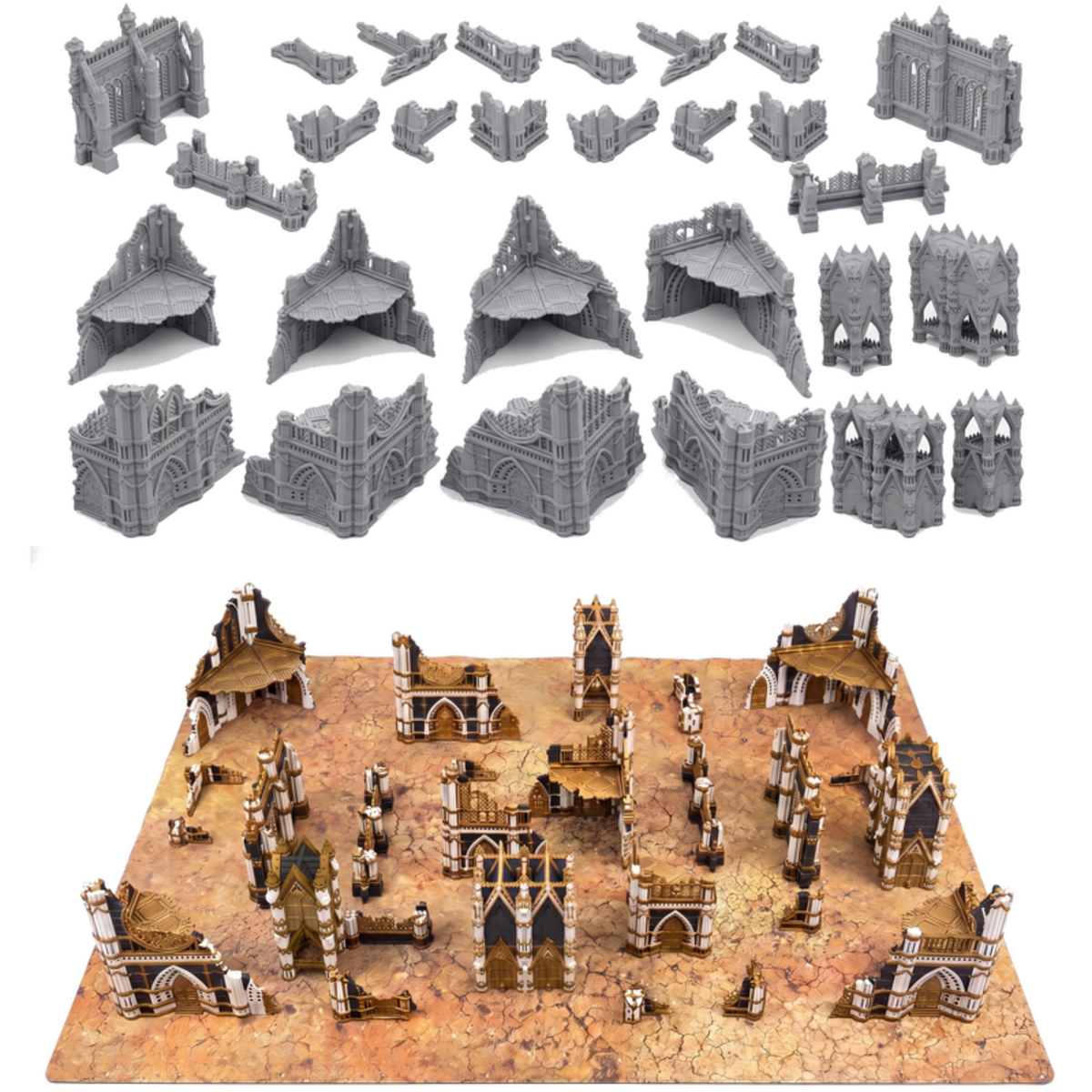 NuGoth 11th Edition Foldable Terrain
