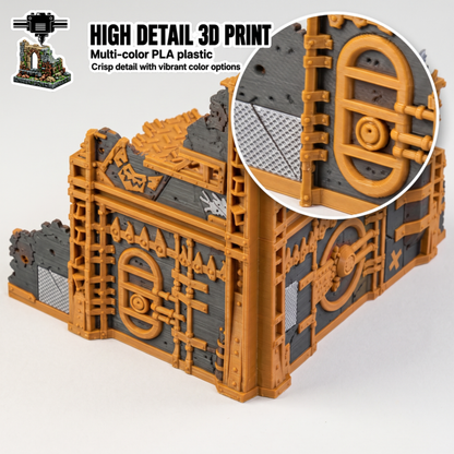 Space Orks Full Color 11th Edition Foldable Terrain