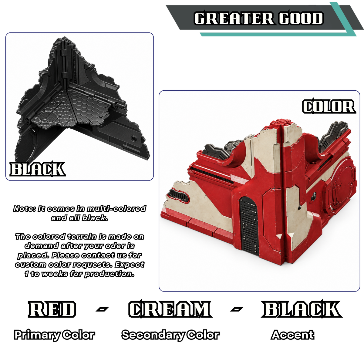Greater Good Full Color 11th Edition Foldable Terrain