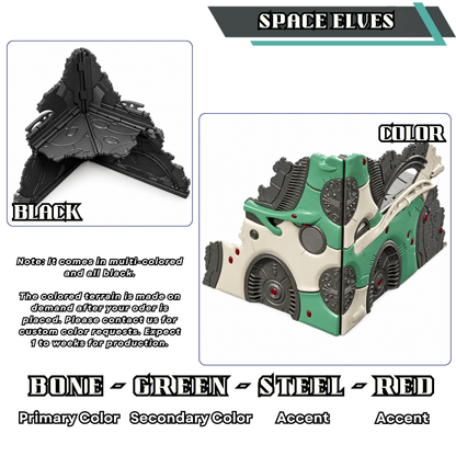 Space Elves Full Color 11th Edition Foldable Terrain