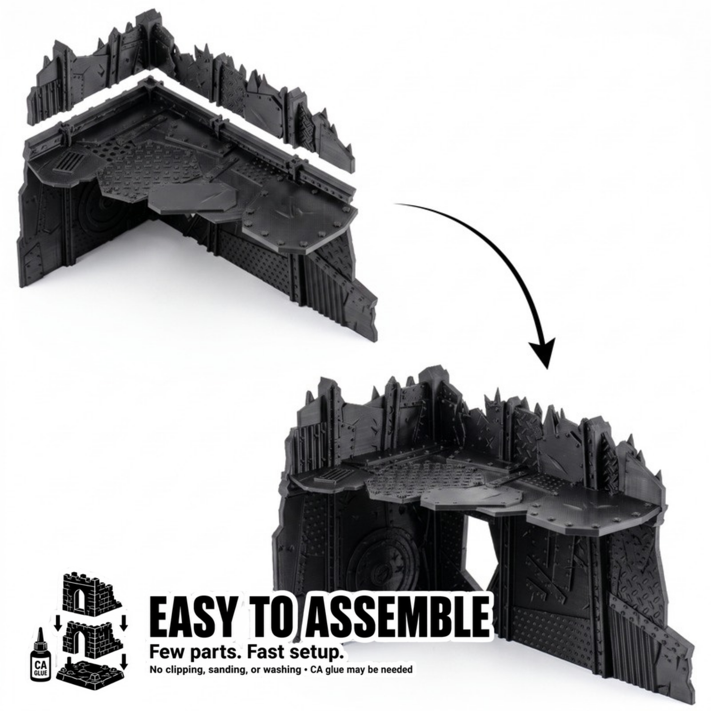 V'Orkus Killzone assembly infographic