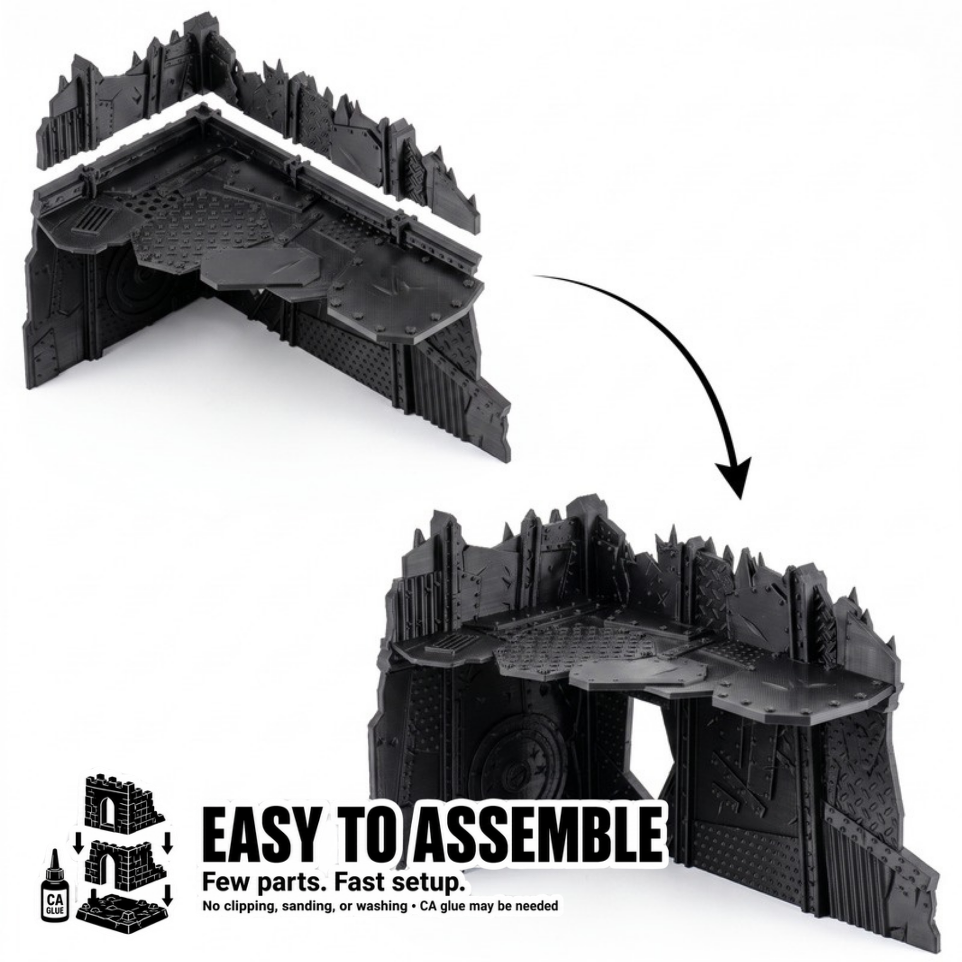 V'Orkus Killzone assembly infographic