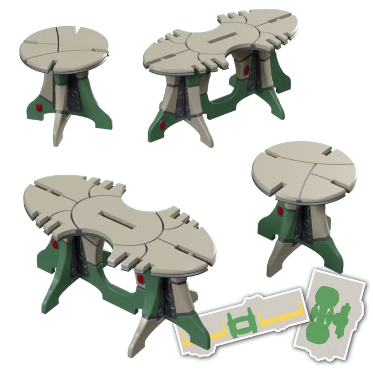 Space Elves Full Color 11th Edition Foldable Terrain