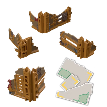 Space Orks Full Color 11th Edition Foldable Terrain