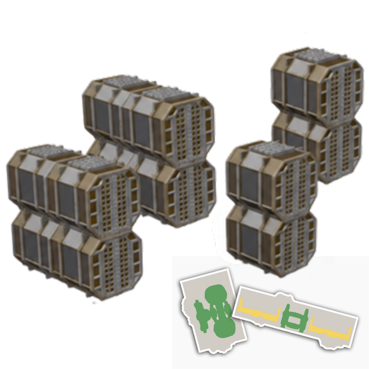 Imperial Gothic 11th Edition Foldable Terrain