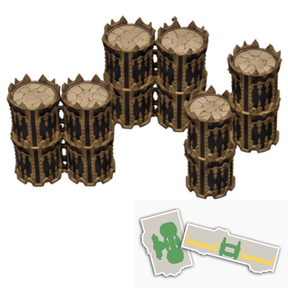 Chaos Fort 11th Edition Foldable Terrain