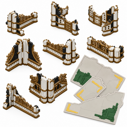 NuGoth Full Color 11th Edition Foldable Terrain