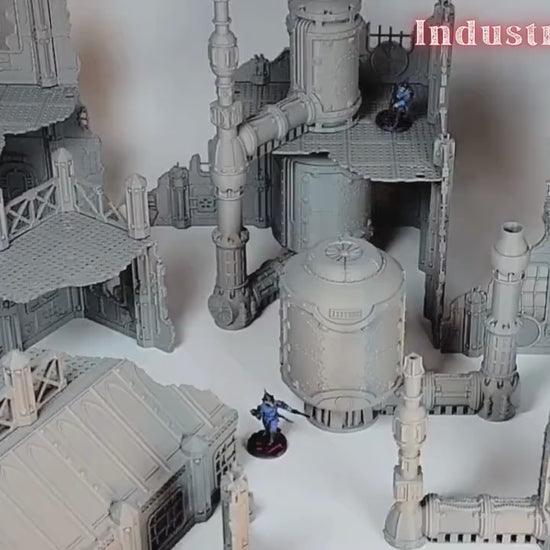 Mars Factory Sci-Fi Wargaming Terrain: 28mm Scale Buildings