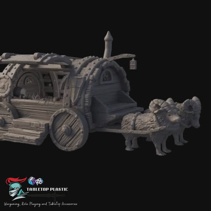 Westreach - Halfling Merchant Wagon