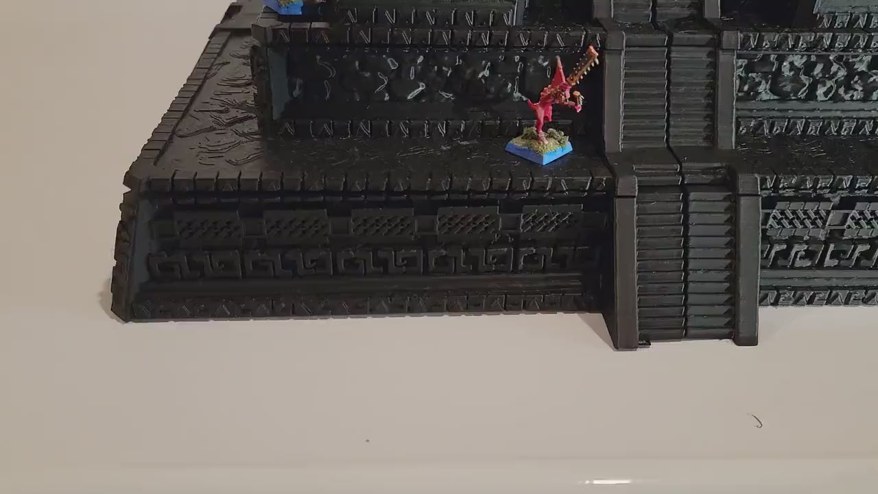 Jungle Ruins Terrain Set | Mesoamerican Temples, Spawning Pool, Portal & Ziggurat for Seraphon/Lizardmen