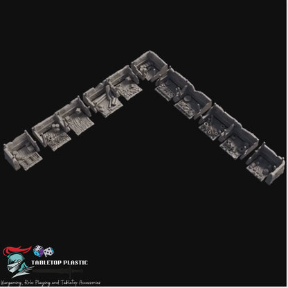 Desert Market Stalls Terrain Set