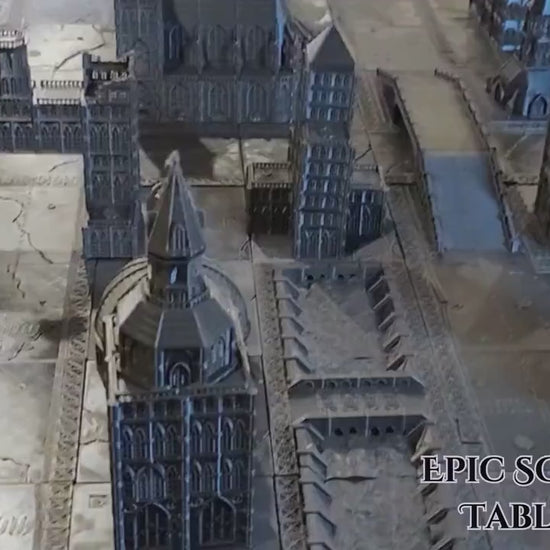 Armoured Clash Modular Sci-Fi Terrain for 10-12mm Scale Tabletop Miniature Wargames