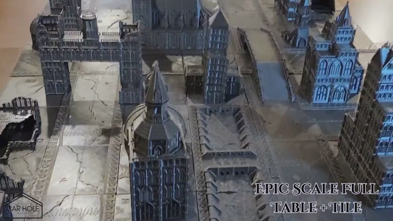 Armoured Clash Modular Sci-Fi Terrain for 10-12mm Scale Tabletop Miniature Wargames
