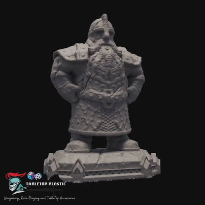 Karak Varnok Old Dwarf Statue
