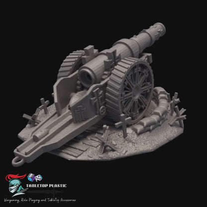 Trench Wars Front Howitzer Artillery Emplacement