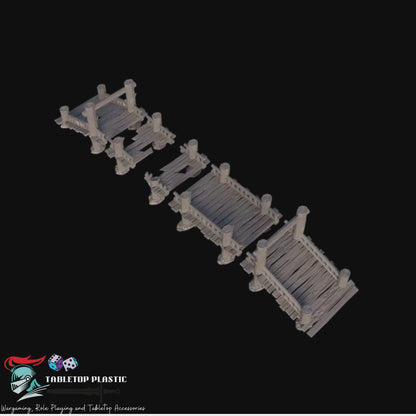 Modular Wooden Bridge Terrain