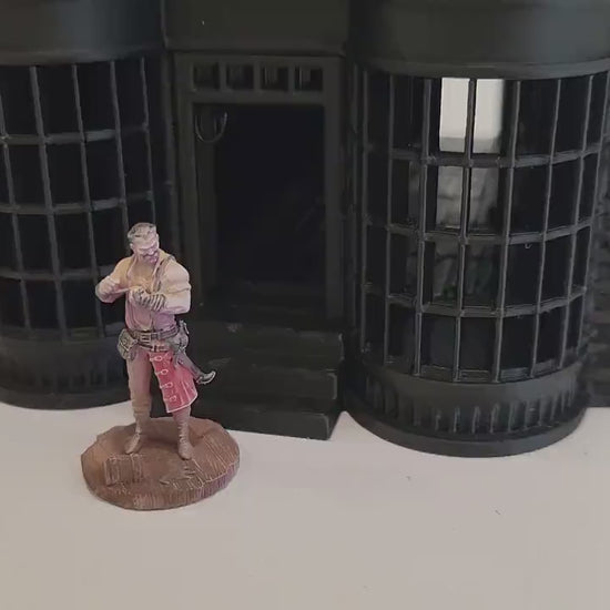 Victorian Townhouse Terrain Set | 7 Three-Story Shops & Residences for Malifaux/Steampunk Tables