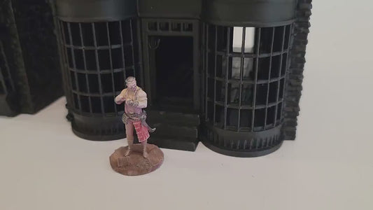 Victorian Townhouse Terrain Set | 7 Three-Story Shops & Residences for Malifaux/Steampunk Tables