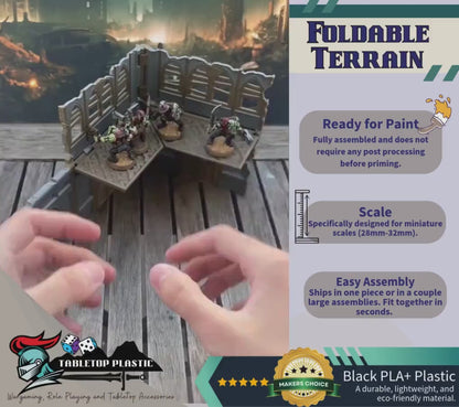WTC 2025 Tournament: Foldable Ruins & Containers - Map Pack v2.3