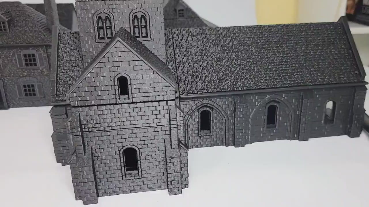 Overlord 1944 Rustic Village Farm – 28–32mm Terrain for Fantasy & Historical Battles