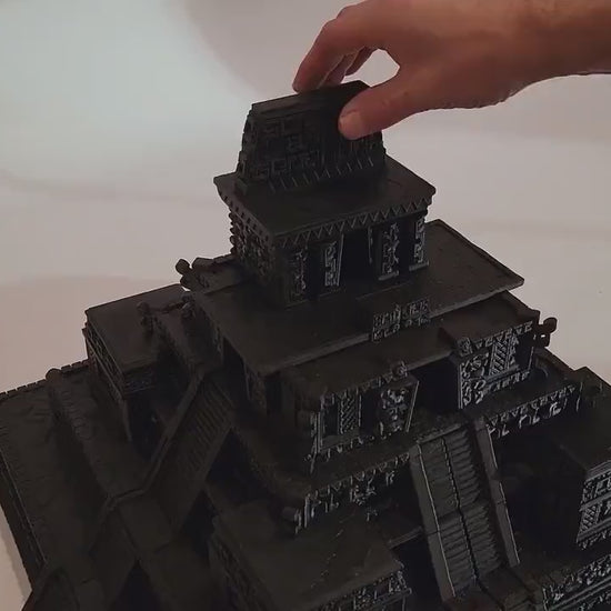 Jungle Ruins Terrain Set | Mesoamerican Temples, Spawning Pool, Portal & Ziggurat for Seraphon/Lizardmen