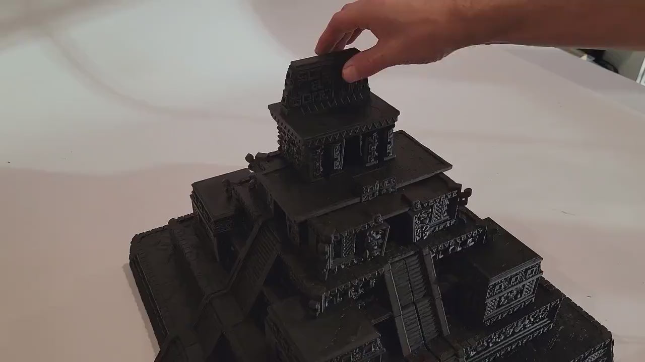 Jungle Ruins Terrain Set | Mesoamerican Temples, Spawning Pool, Portal & Ziggurat for Seraphon/Lizardmen