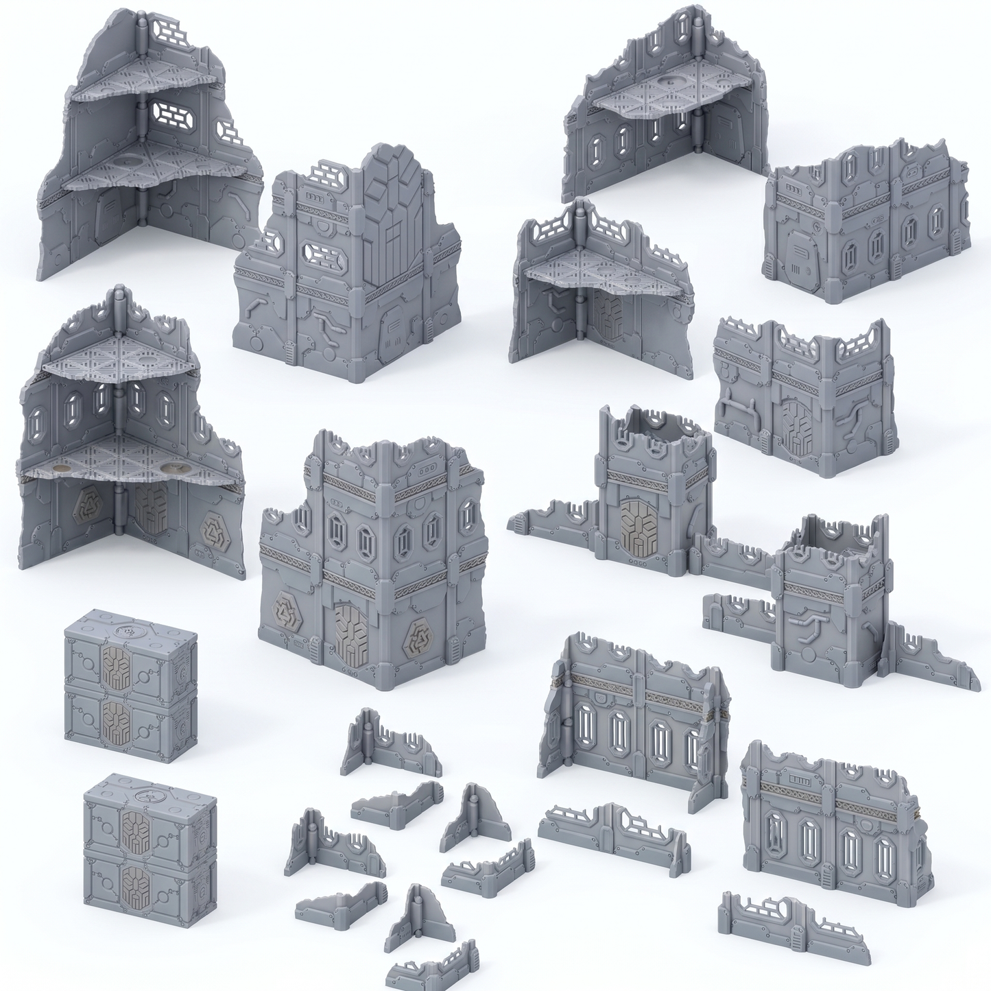 Space Dwarf Foldable Ruins — Black