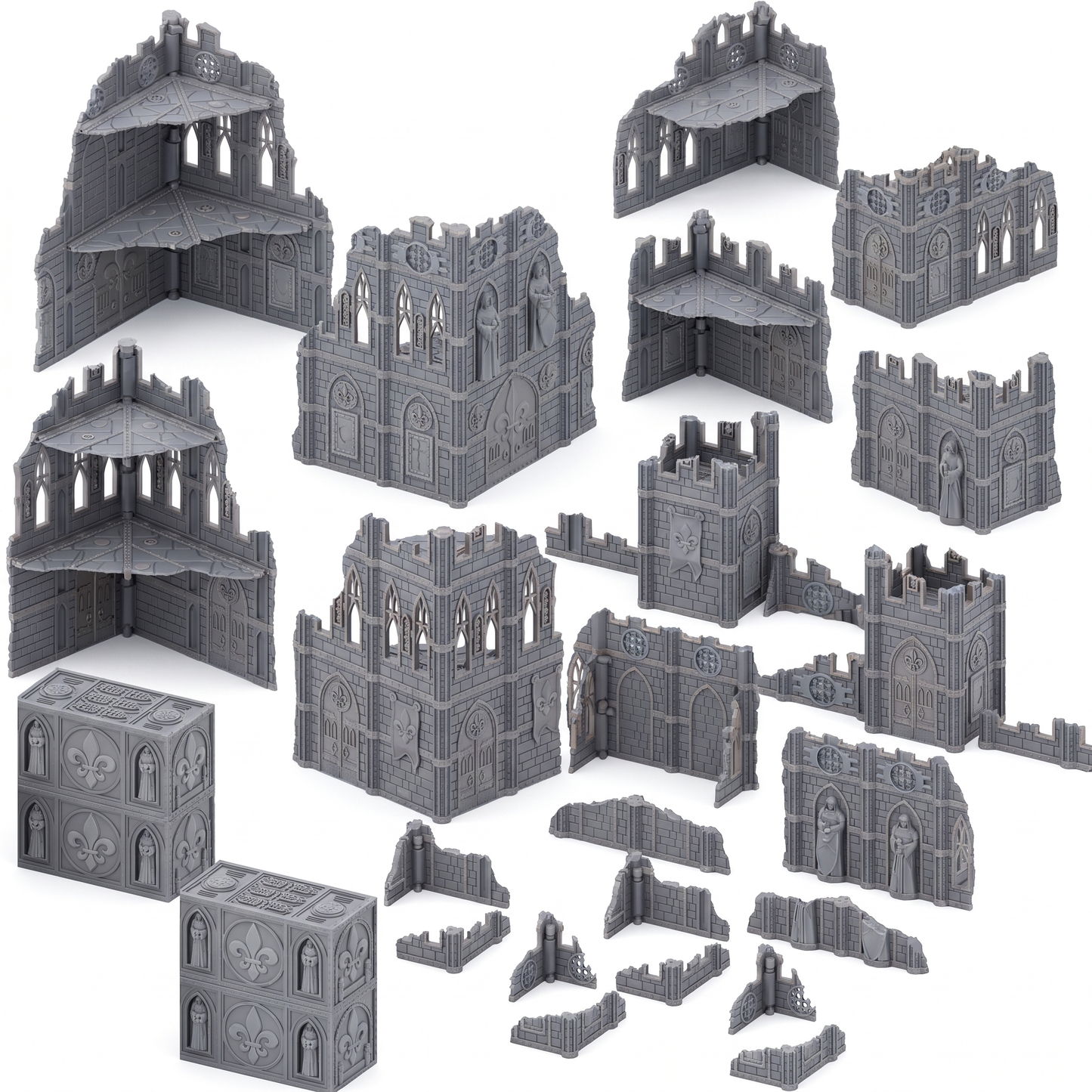 Battle Nun Foldable Ruins - Black
