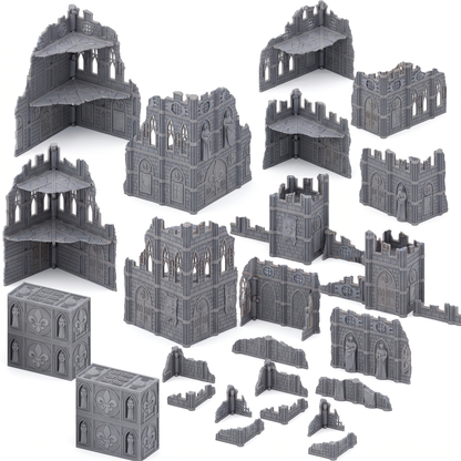 Battle Nun Foldable Ruins - Black