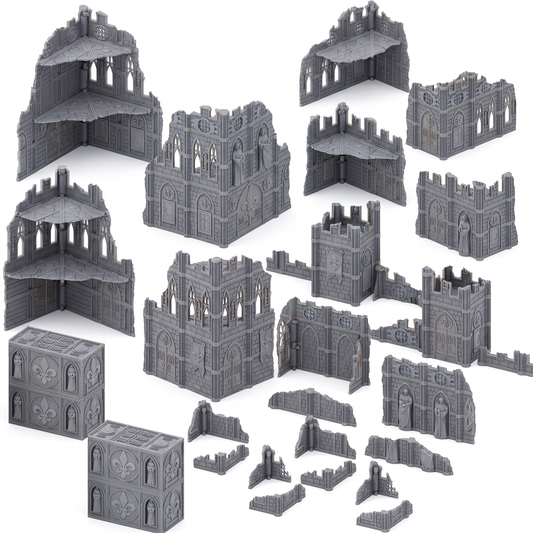 Battle Nun Foldable Ruins - Black