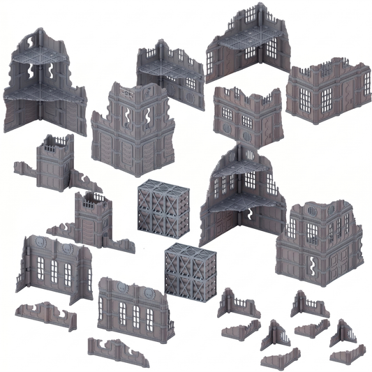 Industrial Foldable Ruins - Black
