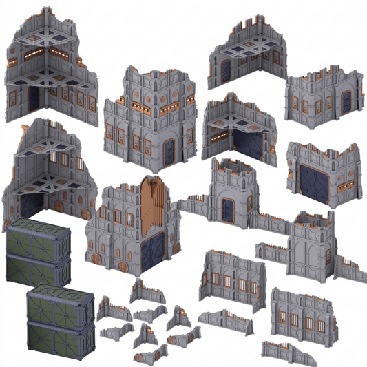 Armored Foldable Ruins - Full Color