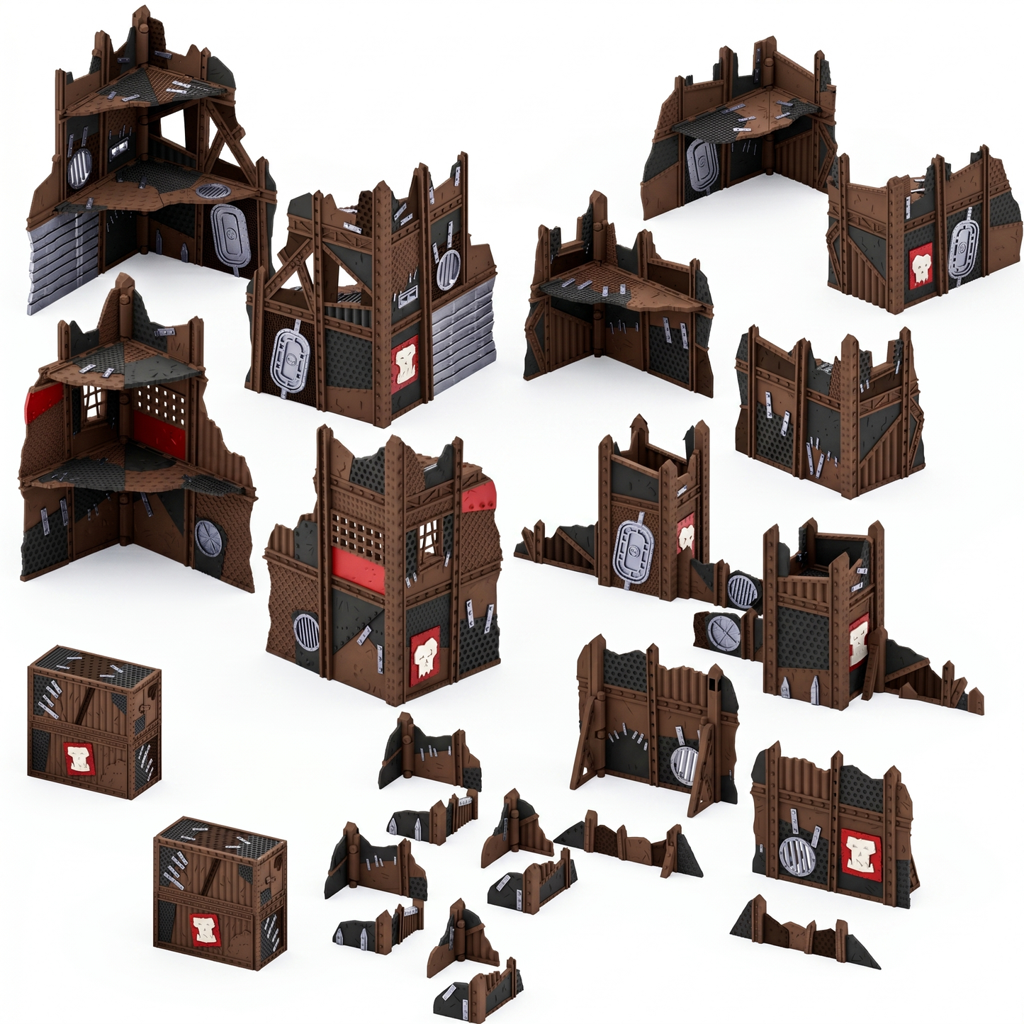Greenskin Foldable Ruins — Full Color