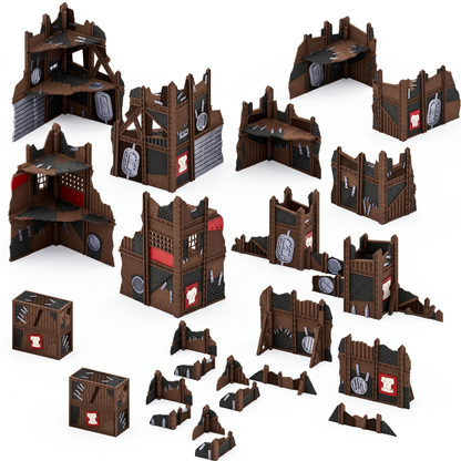 Greenskin Foldable Ruins — Full Color